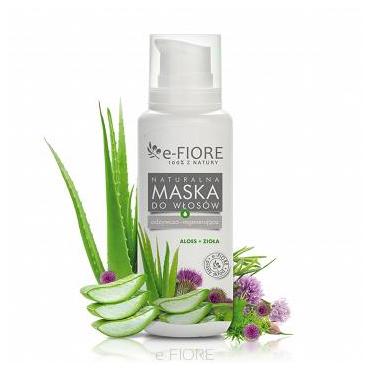 e-FIORE -  e-FIORE Naturalna maska do włosów Aloes i Zioła
